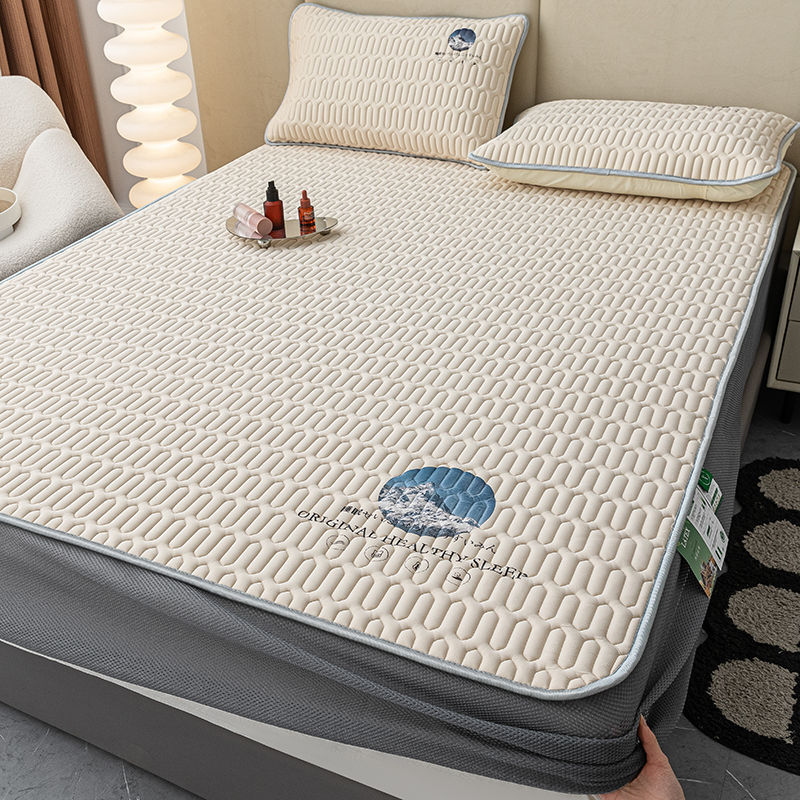 Sombrilla de cama fresca, alfombra de enfriamiento de verano para el hogar, sábana de seda de hielo de verano, sábana de cama, alfombra de aire acondicionado lavable para dormitorio