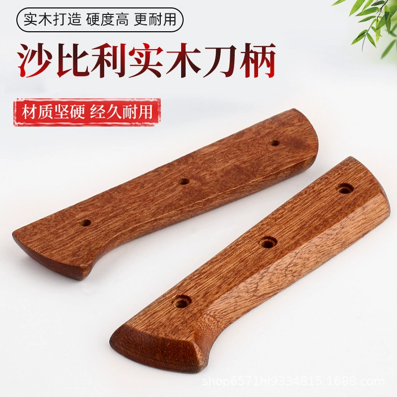 Ручка деревянного ножа ручка груша ручка резак из цельного дерева