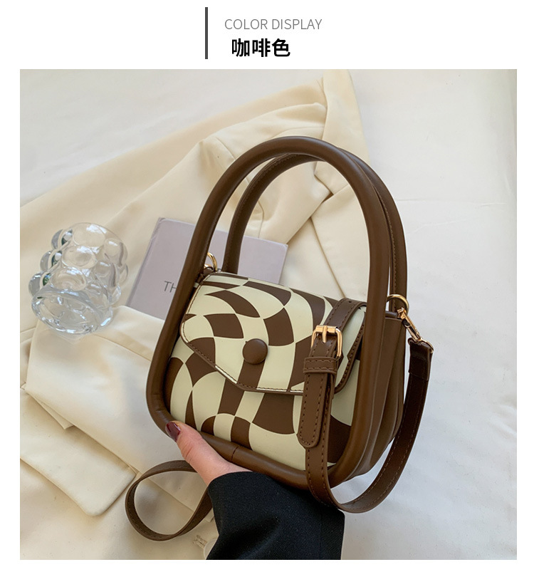 Niche Design Fashion Handbag Women's Winter 2021 New Messenger Small Bag display picture 4