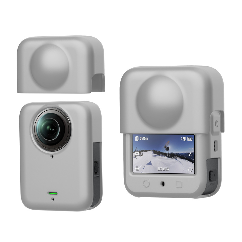 适用于大疆DJI OSMO 360全景相机机身套镜头套耐磨专用硅胶保护套|undefined