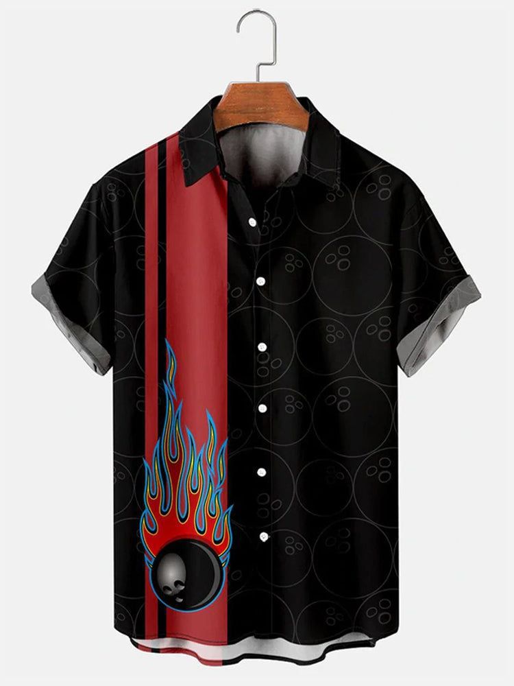 Serie Camisas estampadas Fabricantes de Halloween para hombres Hawaii Halloween Source Station Camisas digitales para hombres transfronterizos 3D
