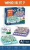 Interactive amusing board games, party game, for children and parents