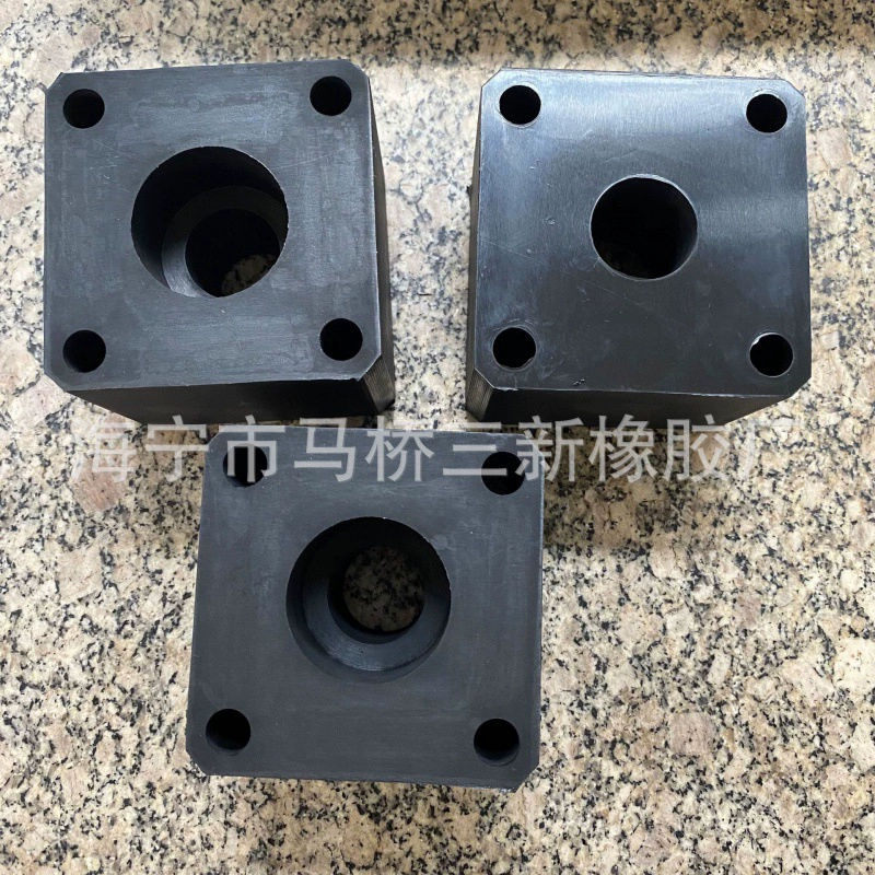 EPDM резиновый блок станка механическое Демпфирование износостойкая резиновая прокладка резиновый буферный блок резиновый демпфирующий блок