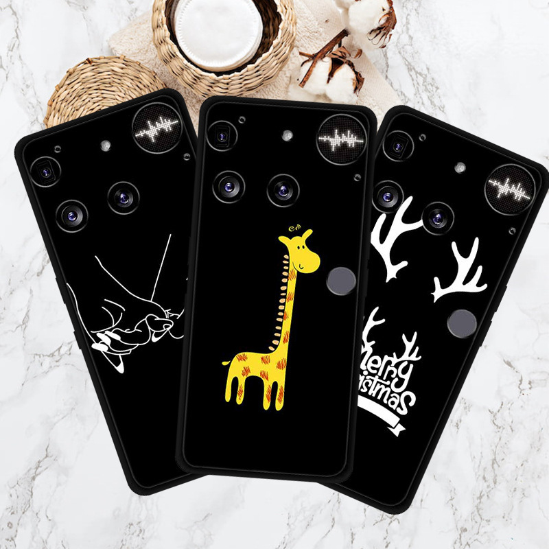 Suitable for Nothing Phone 3 Phone Case, Personalized Simple Tpu Black Soft Case, Heart-Shaped, Cross-Border Dropshipping Wholesale