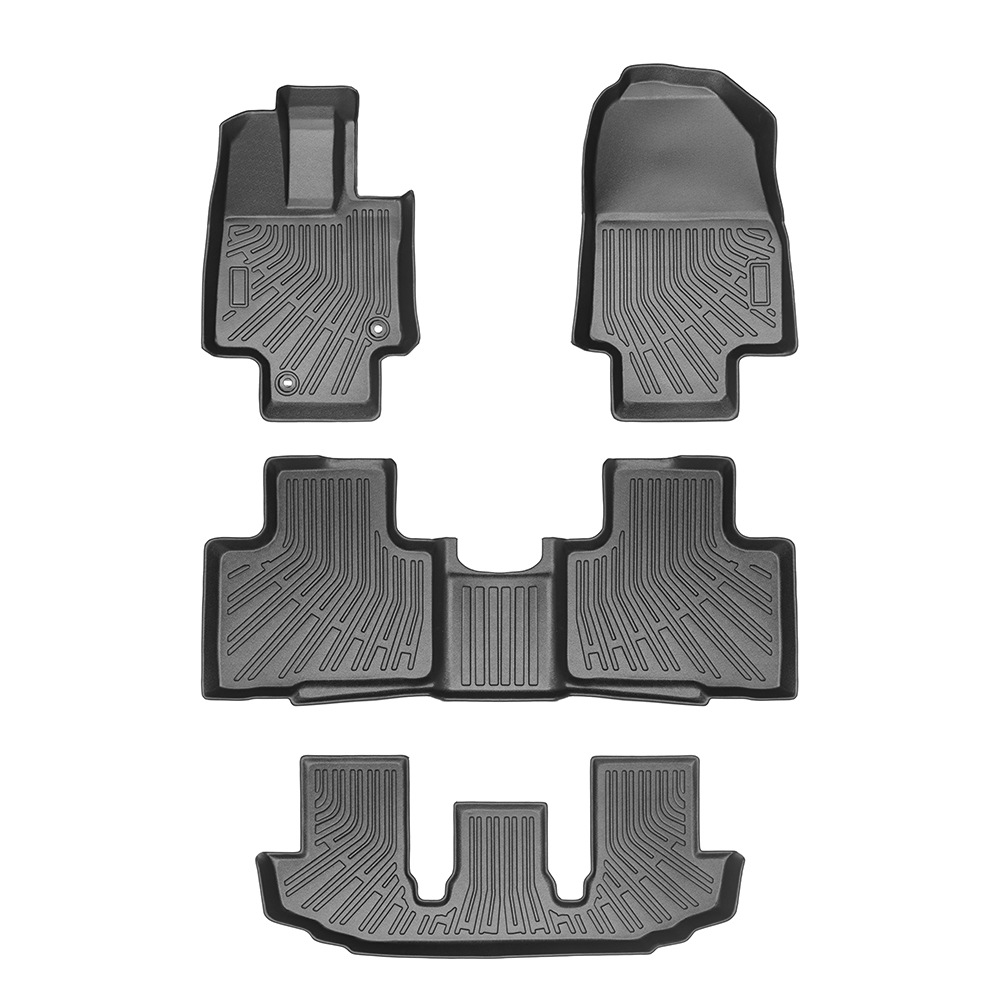 Es adecuado para Toyota Highlander 2020 - 2024 TPE almohadilla de pie 3D todo el tiempo material almohadilla del maletero