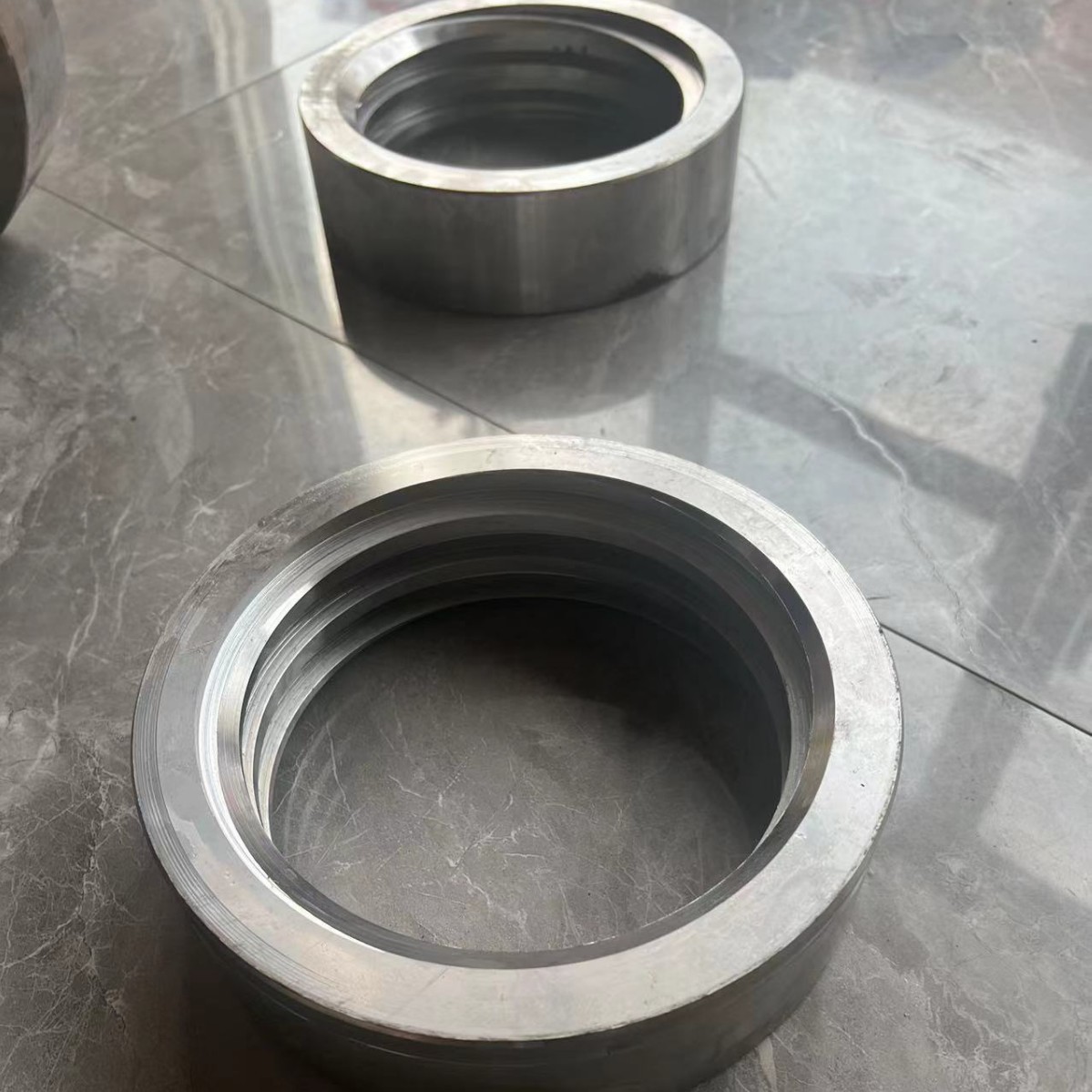 梯形扣圆螺母大外径现货 车床见光 六角螺母打孔车床倒角高强镀彩