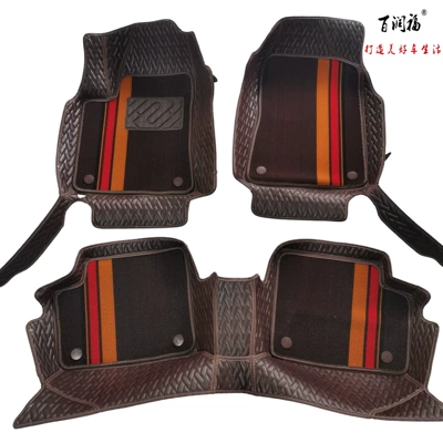 special double-layer floor mats – Modelə uyğun ayaqaltı