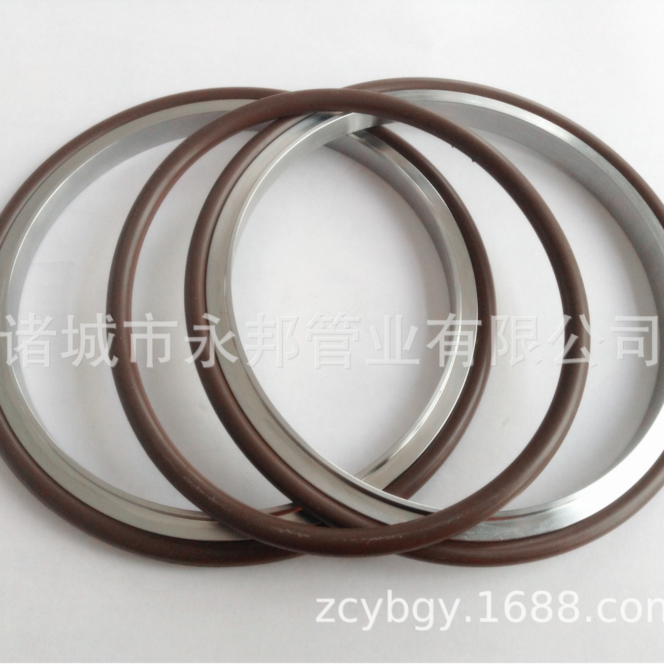 ISO80/LF80 不锈钢卡钳法兰支架及氟胶O型圈 真空密封垫圈