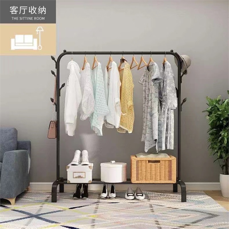 Percha de secado piso vertical percha de ropa barra de dormitorio percha de secado al aire libre percha de ropa balcón dormitorio alquiler percha de ruedas