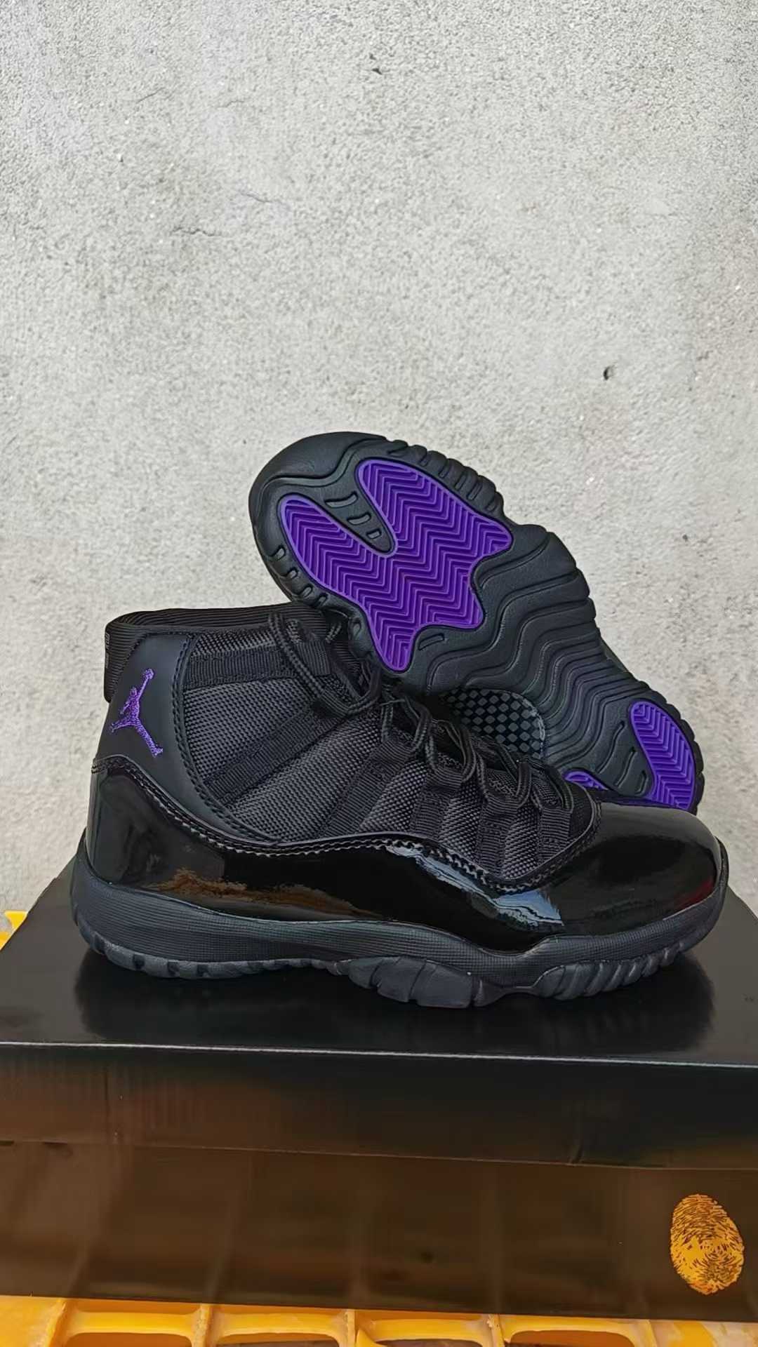 Zapatillas de Baloncesto para Comercio Exterior al por Mayor, Dropshipping aj11 de Caña Alta y Baja, Zapatillas de Baloncesto Conkou Gamma Blue Demon Legend para Hombre y Mujer aj11