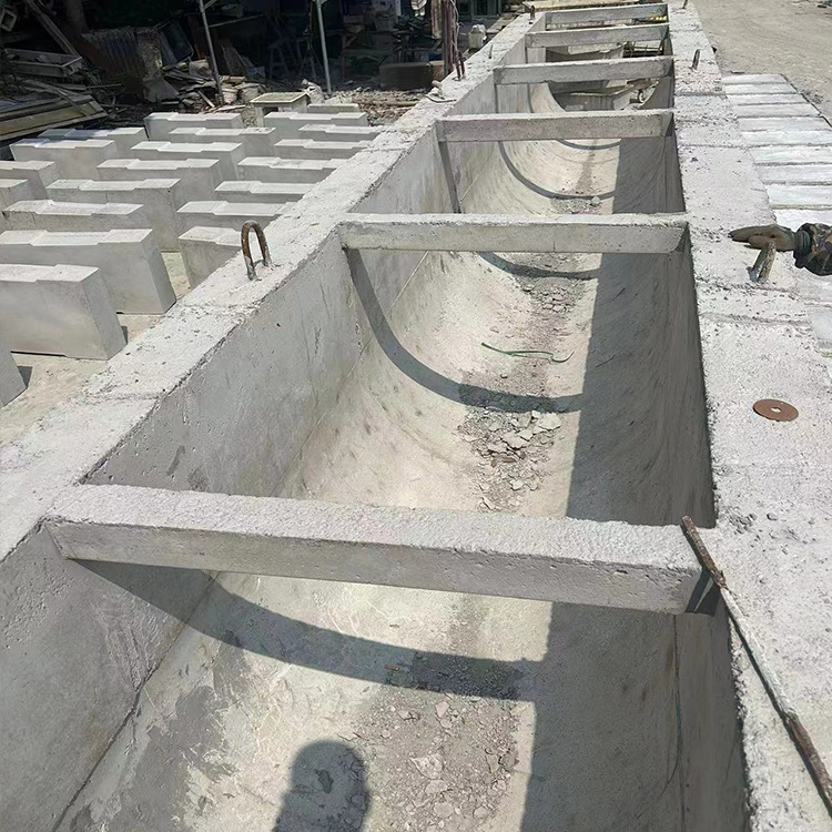 成品树脂排水沟槽 一体式混凝土排水槽 成品流水槽 90*90