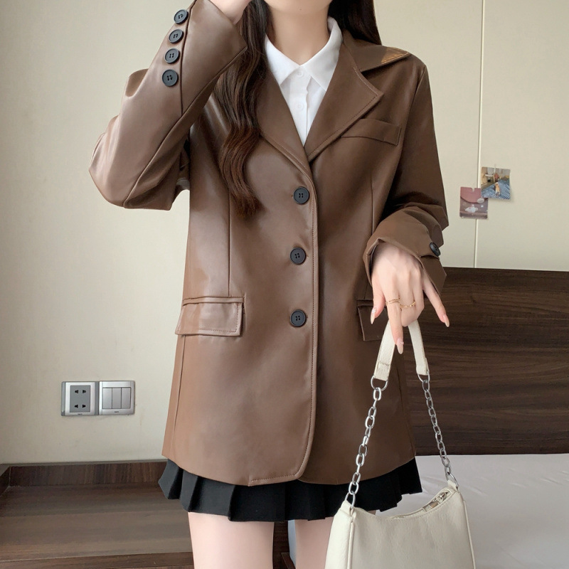 実拍秋冬服大サイズ女装ファッション英倫風小スーツ高級感スーツコートMから4xl 200斤|undefined