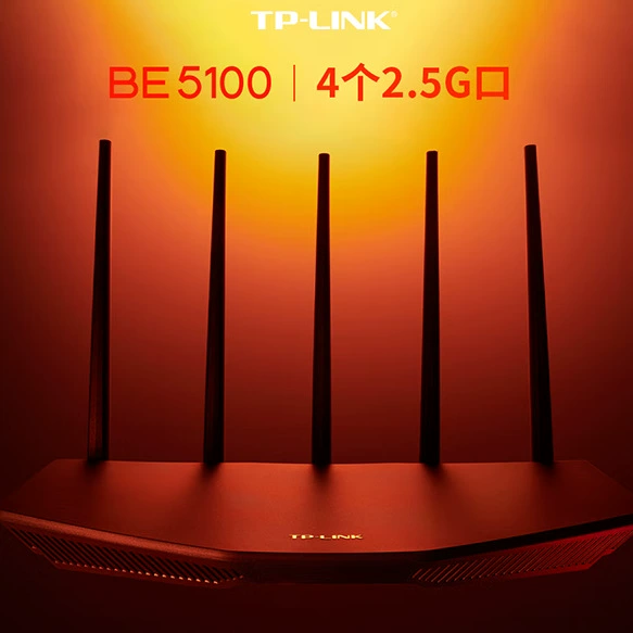 Сетевой маршрутизатор TP-LINK BE5100 WiFi7 Dual-Band гигабитный с полным 2.5G сетевым портом 7DR5160