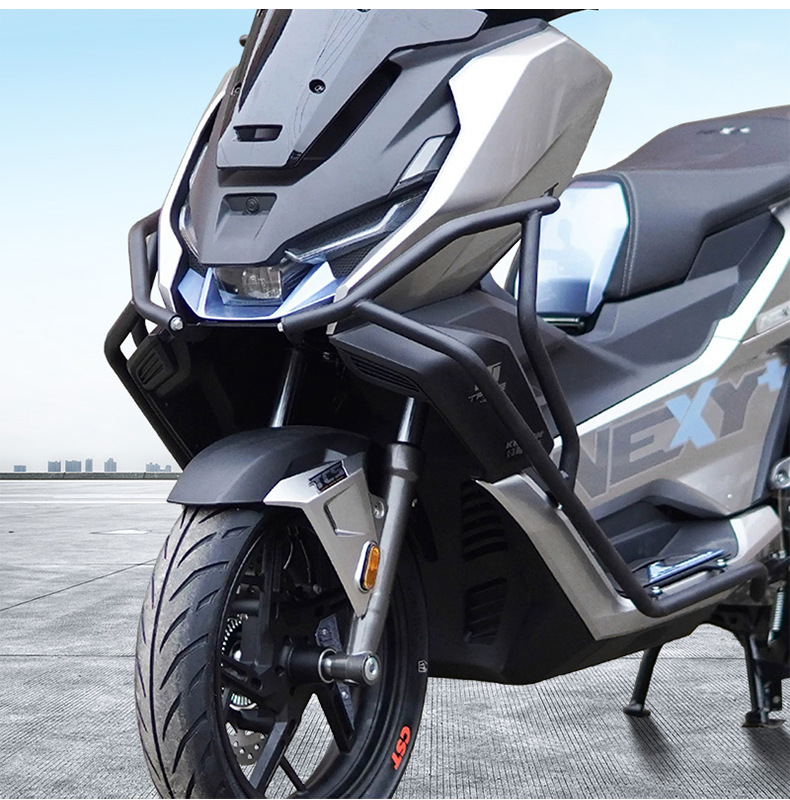 Suitable for Titanium Jiweijie 150 Bumper Anti-Fall and Anti-Collision Scooter Bumper Front and Rear Fully Surrounded Protective Bar Modification