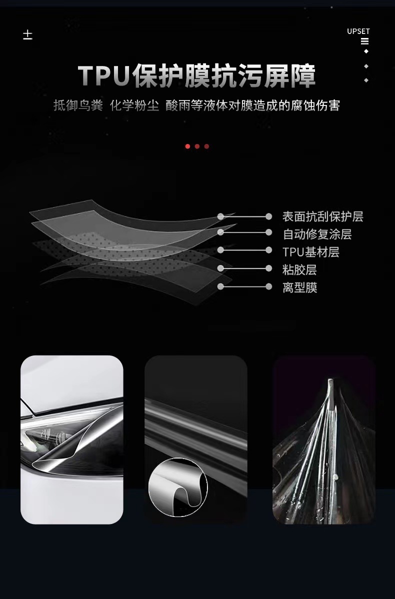 Suitable for 24 Porsche Macan Light-Controlled Color-Changing Blackened Headlight Films, Transparent Maca Tpu Taillight Color Changes