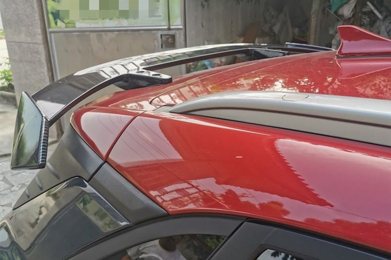 Automobile General Tail Modification Hatchback SUV Top Wing Fixed Wind Wing High Tail Decoration Rear Wing