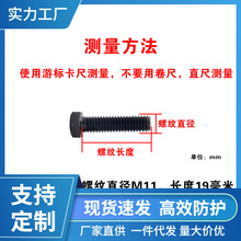 8.8��GB5785/5786������������˨�ݽzM11*19 25 31 38 44 50 100