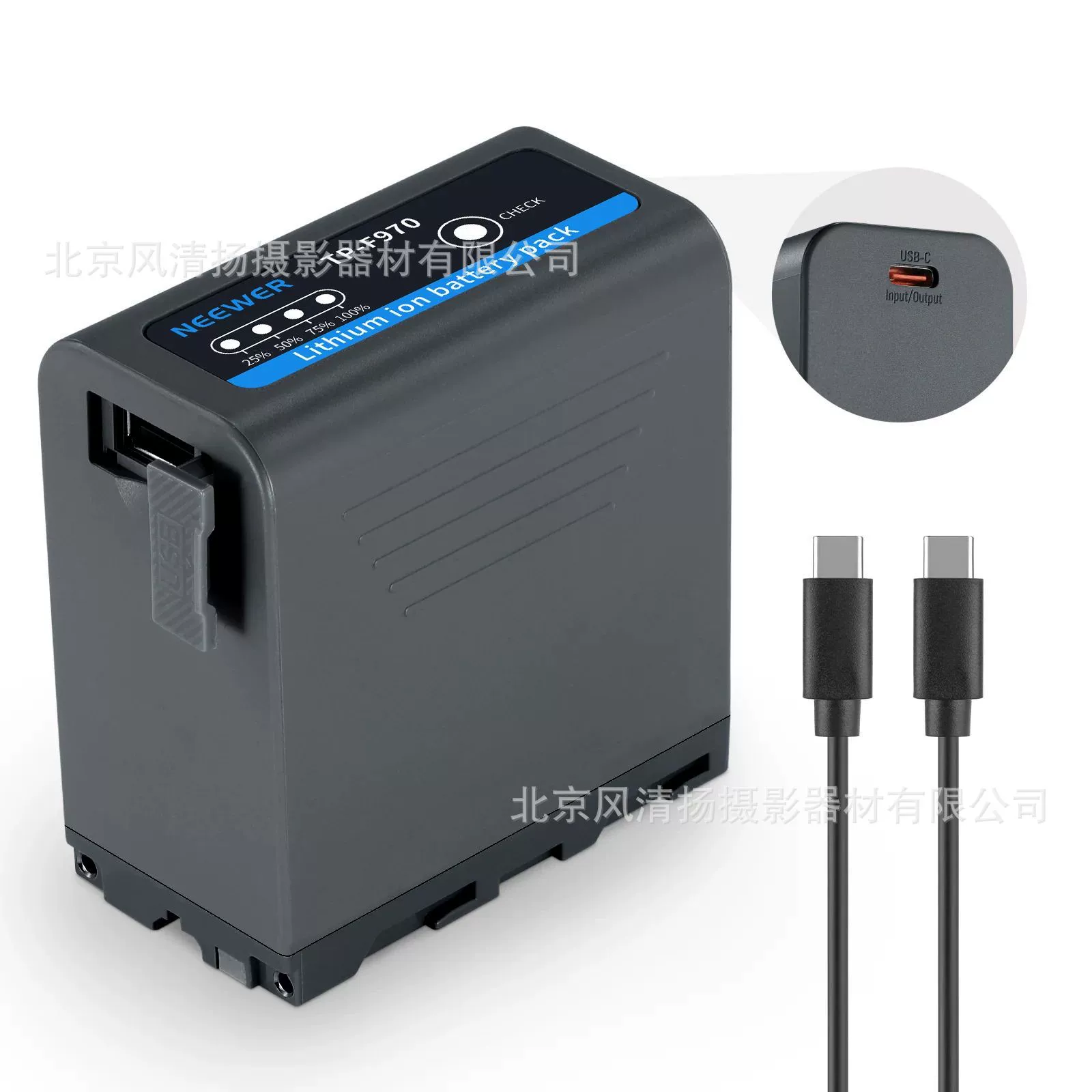 [Ниуэр (NEEWER) PD100W NP-F550/F750/F970 светодиодный свет аккумуляторный набор]