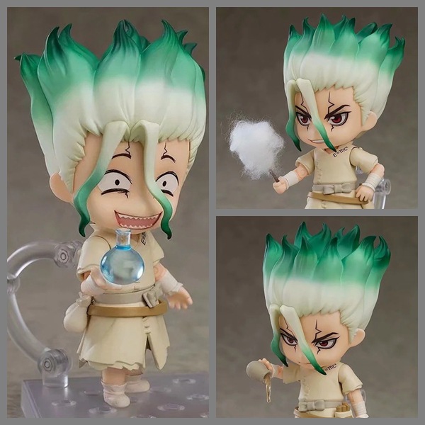Gsc Q版黏土人新石纪石纪元1262 石神千空换脸公仔盒装手办 阿里巴巴