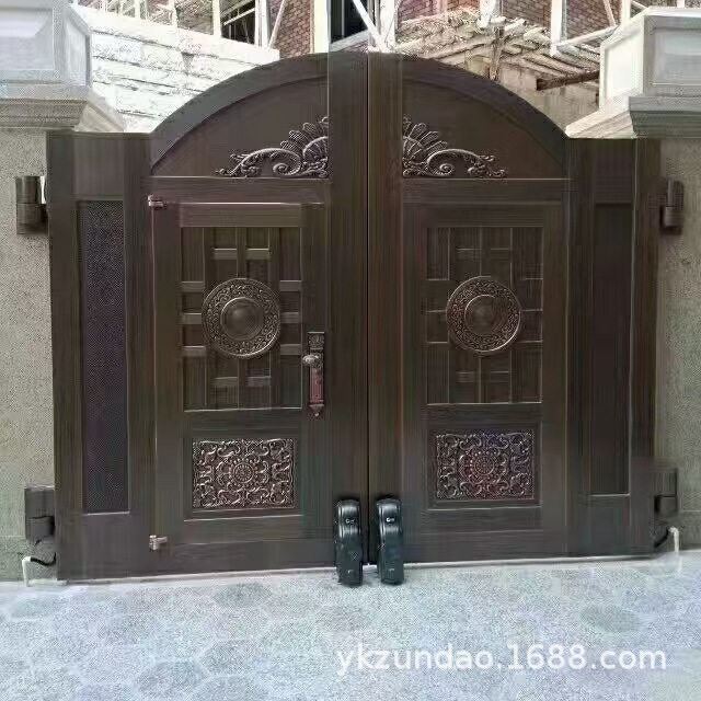 别墅庭院铜门