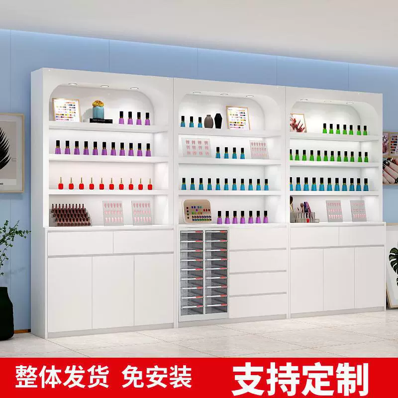 Шкаф для демонстрации лака для ногтей, шкаф для хранения клея для ногтей, шкаф для демонстрации лака для ногтей, шкаф для продуктов для салона красоты, шкаф для демонстрации косметики