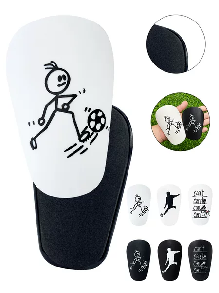 Cross-Border Mini Shin Guards Insertable Football Protective Gear for Calf Protection, Suitable for Adults and Children, Shock-Absorbing Small Shin Guards