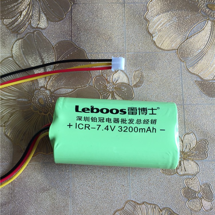 DVD video machine mobile dvd dedicated large capacity 3-wire 7.4V dual battery pack (3-core wire with Protection Board