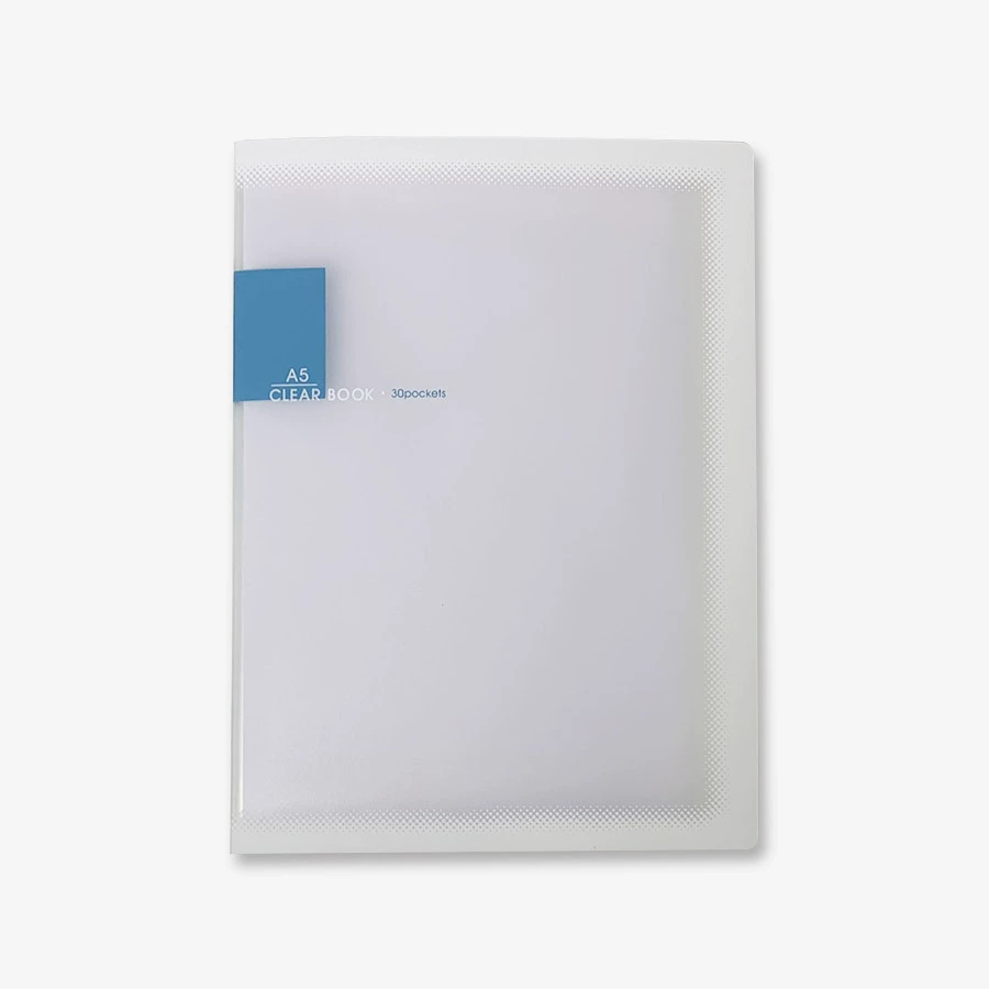 A5 transparent data book insert multi-layer data book test paper clip information clip piano score clip ticket clip storage bag