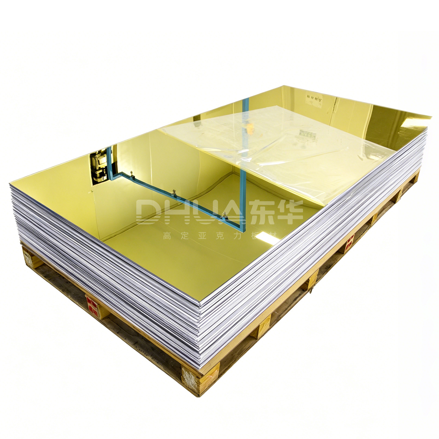 Espejo de oro acrílico grande personalizado espejo de PC flexible espejo acrílico panel de espejo de maquillaje espejo de juguete espejo de plástico