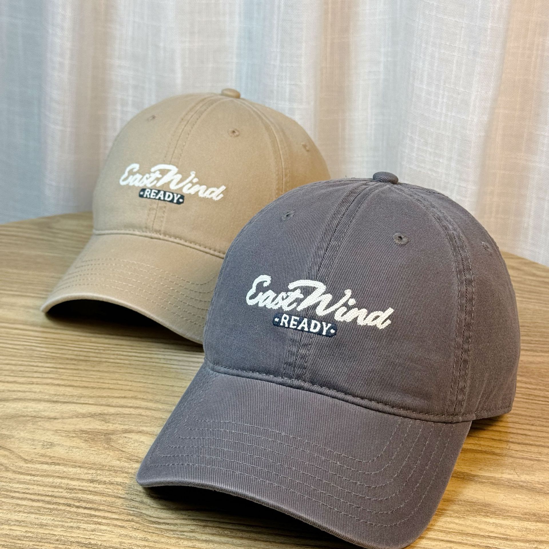 korean style simple all-match big head circumference embroidered letter baseball cap women‘s spring and summer wide brim face-looking small peaked cap fashion