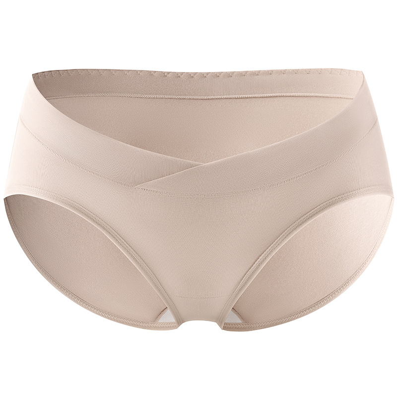 50 piezas de algodón de fibra larga, ropa interior de maternidad de alta calidad, entrepierna larga, gran tamaño