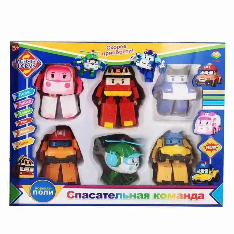 Juguete de robot de deformación de larga duración juego de polidiesel