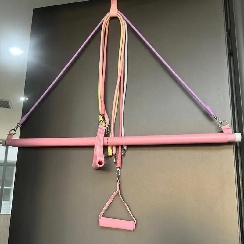 Xinjiang Can Ship It - Practical Home Exercise Equipment, Spring Resistance Trainer That Can Be Hung on the Door, for Beautiful Shoulders and Back, Convenient and Portable