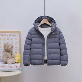 儿童轻薄羽绒服糖果色90白鸭绒2025秋冬新款校服内外穿柔软中小童