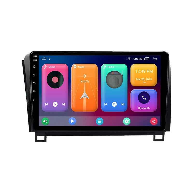Подходит для Toyota Sequoia Tundra 08-19 Android навигация с большим экраном GPS Bluetooth разворот изображение Carplay