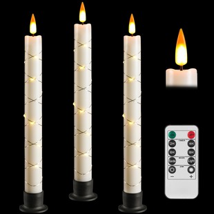 Led Digital Pole Wax String Light Pole Wax Christmas Candle Light Cross-Border Hot Sale Wedding Candle Holder Atmosphere Light