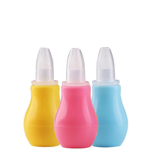 Manufacturer wholesale newborn baby supplies nasal aspirator pump type cold and snot clean one piece dropshipping