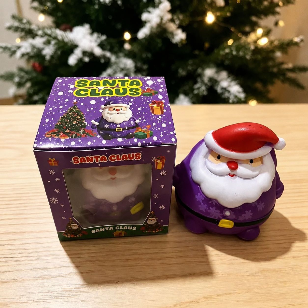 2026 Nuevo Santa Claus transfronterizo maltosa rebote lento pellizco feliz descompresión juguete lindo divertido regalo caja image 7