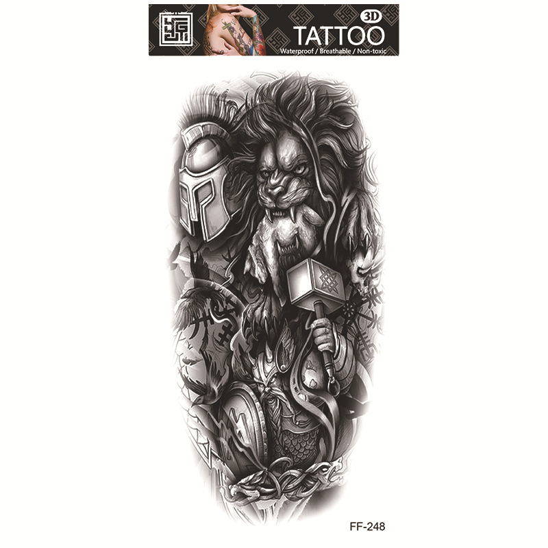 Tatuajes Temporales Impermeables de Papel de Transferencia al Agua para Cuerpo Entero image 54