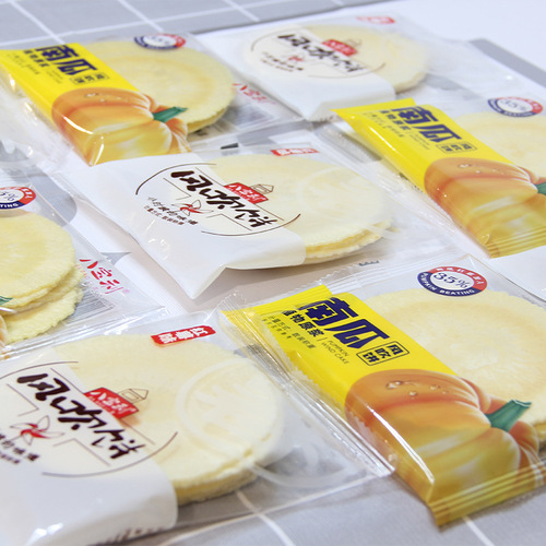 Eight Treasure Li Feng Wind Crisp Cakes, Bulk Box, 4 Pounds Sweet Potato Sesame Pumpkin Plant Puree Snack Wholesale
