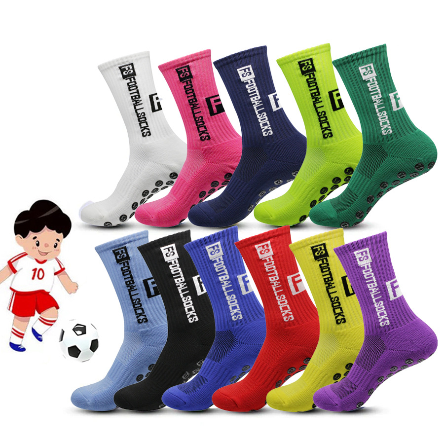Football Socks Football Socks Silicone Non-Slip Basketball Socks Dispensing Sports Socks Youth Mid-Tube Football Socks