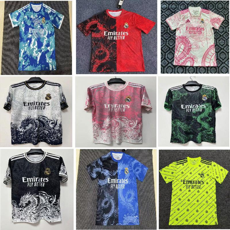 242526球迷款皇马新款主场客场特别版比赛服训练服透气夏季短袖速|undefined