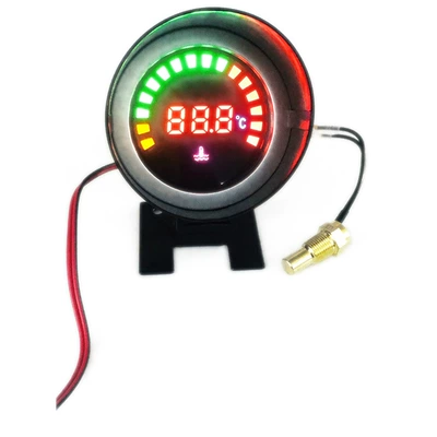 Universal Yük maşını 12V24V Su Temperaturu Ölçən Ekskavator LCD Rəqəmsal Ekran