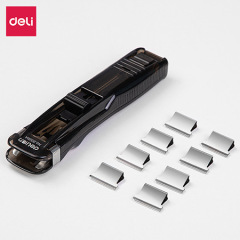 Powerful 8591A Transparent Push Clip Metal File Folder Exam Storage Clip A4 Student Material Booklet Gift of 8 Clips