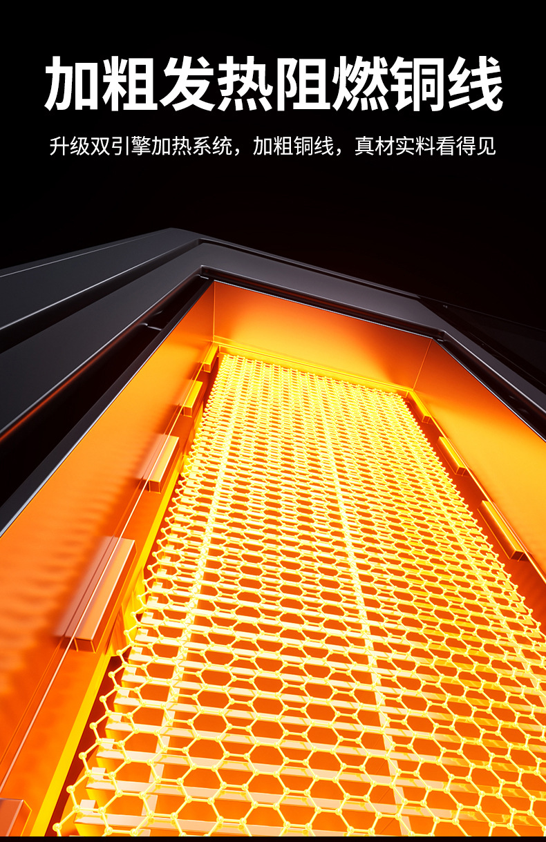 Car-mounted heater, car glass defogger and defroster, intelligent rapid heating and cooling fan, heater