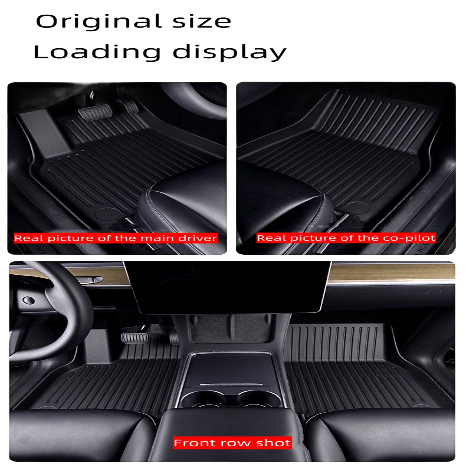 Adecuado para americano Audi A4 2012-2019 Audi A4 coche especial impermeable antideslizante TPE coche pie estera