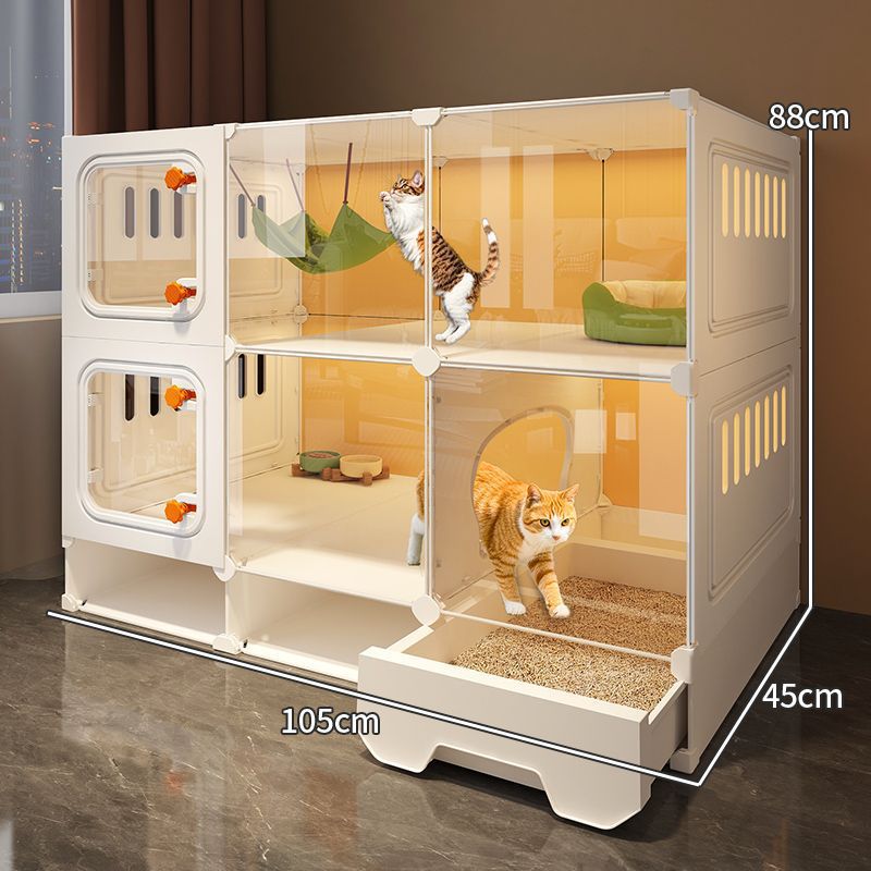 대형 더블 데크 105*45*88 침실 1개, 거실 1개, 욕실 1개