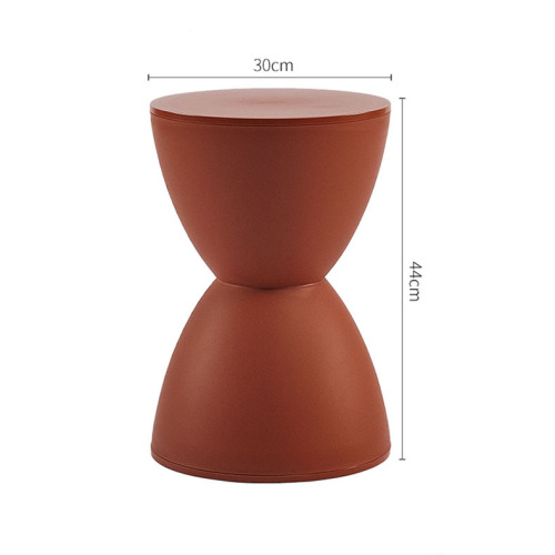 Nordic shoe-changing small stool, home simple living room bench, children's low stool, thickened plastic creative round stool