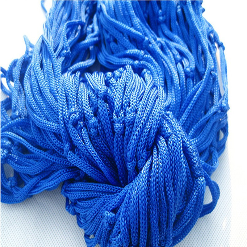 屋外キャンプハンモック大胆なメッシュナイロンロープシングルハンモックスイングレジャーアンチロールオーバーハンモックメッシュツリーベッド