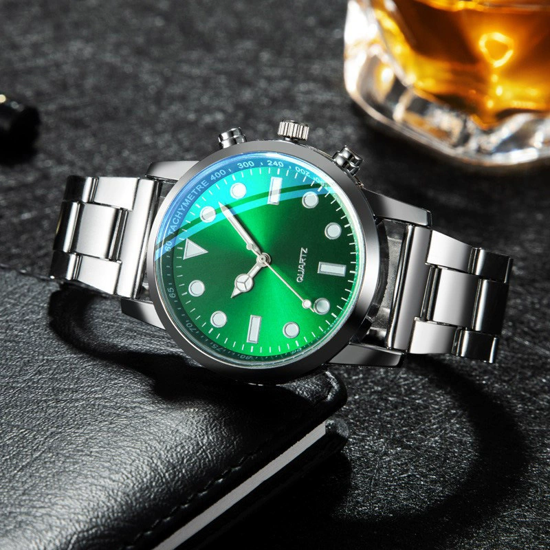 Кварцевый стальной ремень, ретро модный тренд часы простой и элегантный дизайн